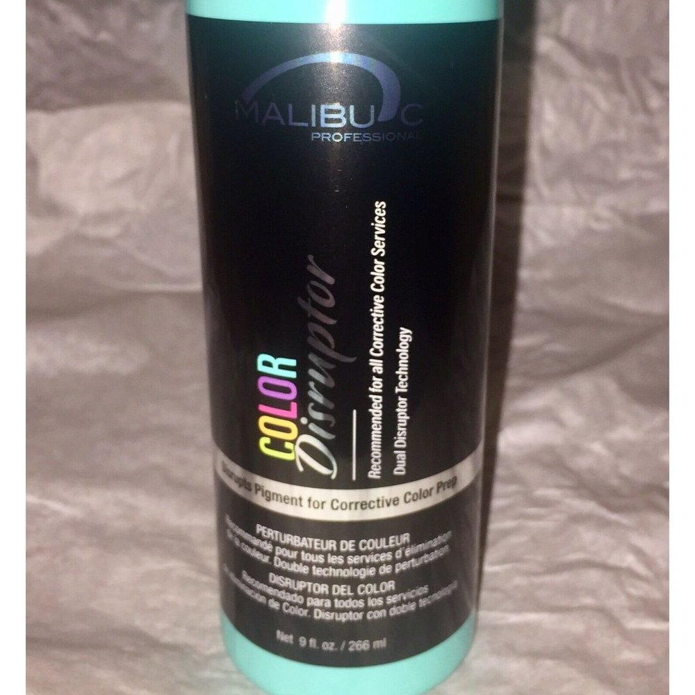 Malibu Color Disruptor Corrective Prep 9 oz Bottle Use Before After CPR DDLXL - Picture 3 of 6